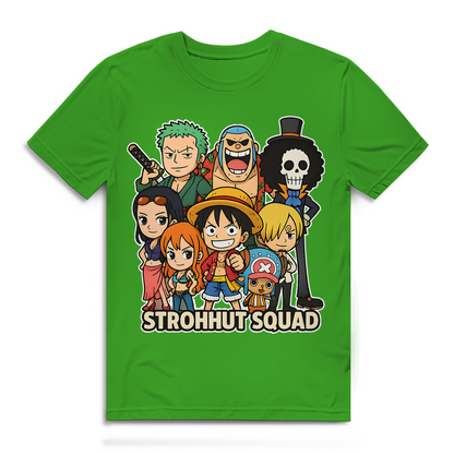 One Piece Strohhut Squad - Herren Premium Bio T-Shirt