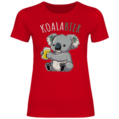 Koalabier - Damenshirt Red