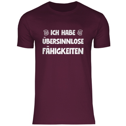 Ich habe übersinnlose Fähigkeiten - Herren Shirt Burgundy
