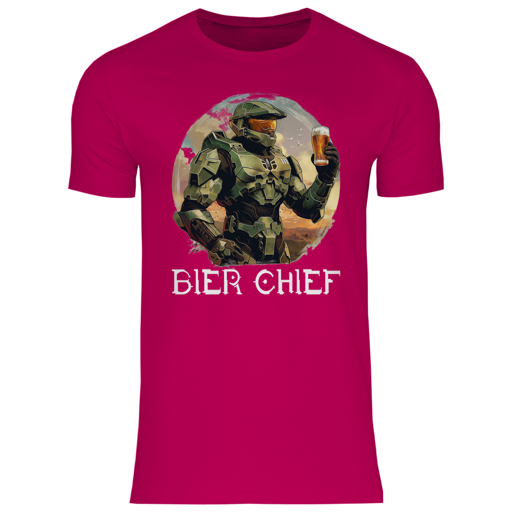 Bier Chief - Master Chief Halo - Herren Shirt