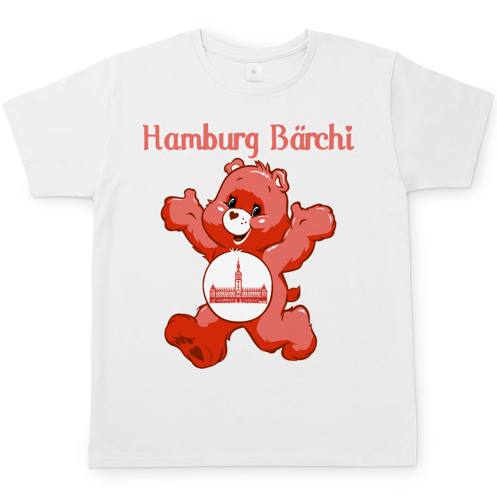 Hamburg Bärchi - Glücksbärchi - Herren Shirt White