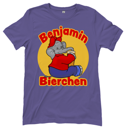 Benjamin Blümchen Bierchen - Damenshirt Millennial Lilac