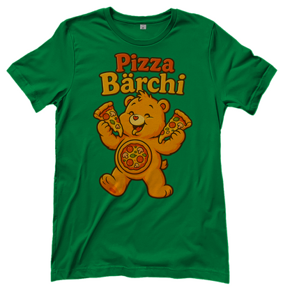 Pizza Bärchi - Glücksbärchi - Damen T-Shirt