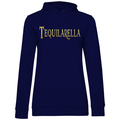 Tequilarella - Prinzessin Gold - Damen Hoodie Navy Blue