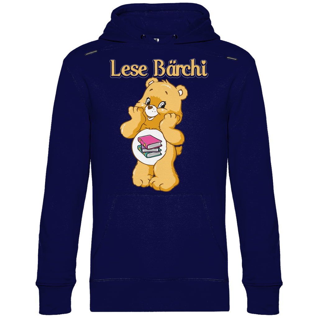 Lese Bärchi - Glücksbärchi - Unisex Hoodie Navy Blue