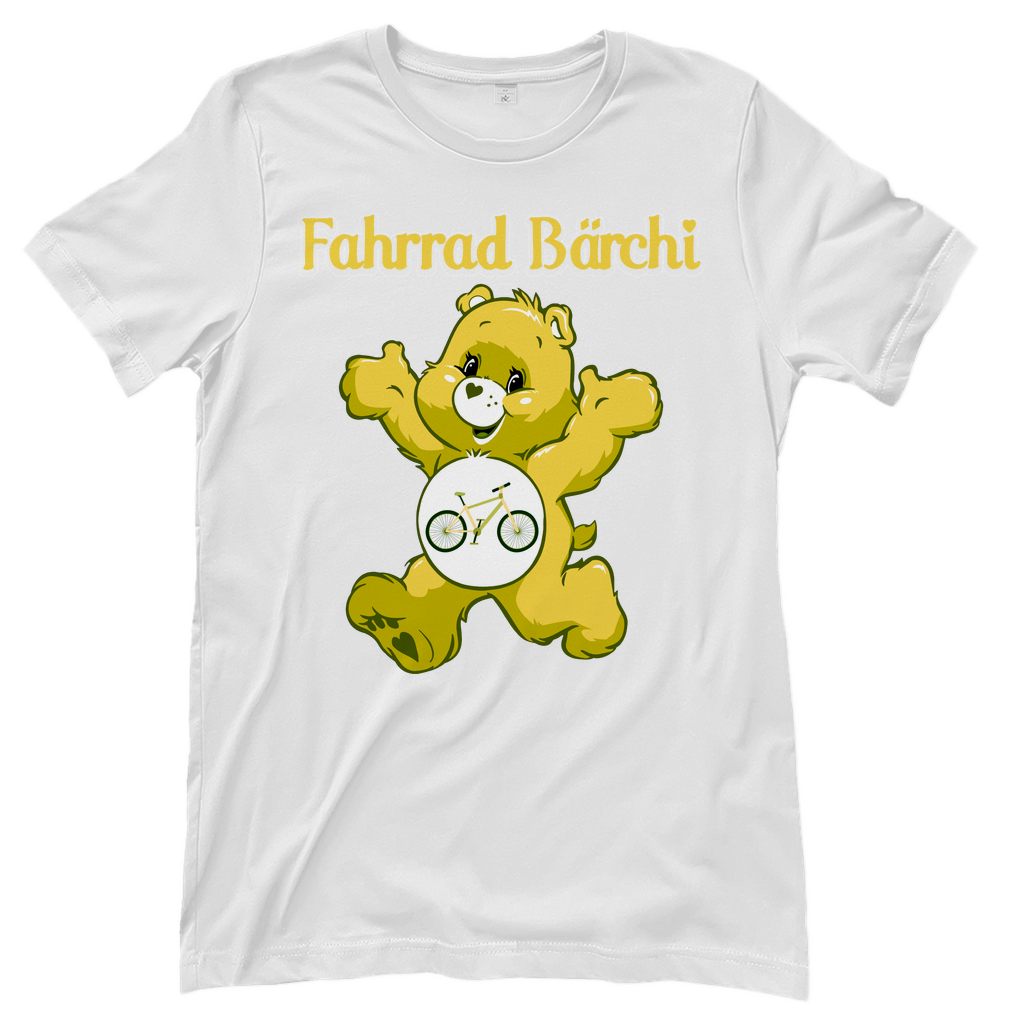 Fahrrad Bärchi - Glücksbärchi - Damenshirt White