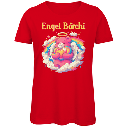 Engel Bärchi - Glücksbärchi - Damen Premium Bio T-Shirt Red