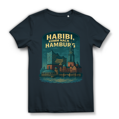 Habibi komm nach Hamburg - Damen Premium Bio T-Shirt