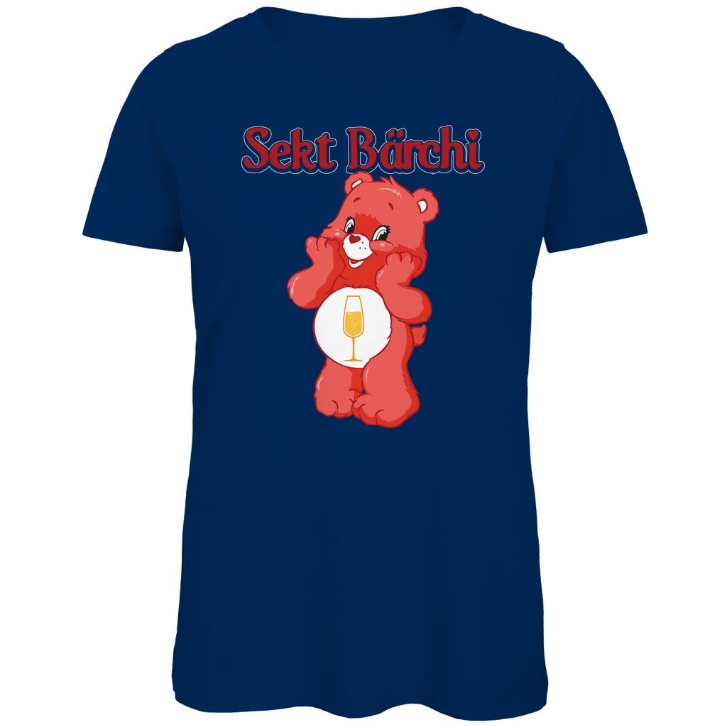 Sekt Bärchi - Glücksbärchi - Damen Premium Bio T-Shirt