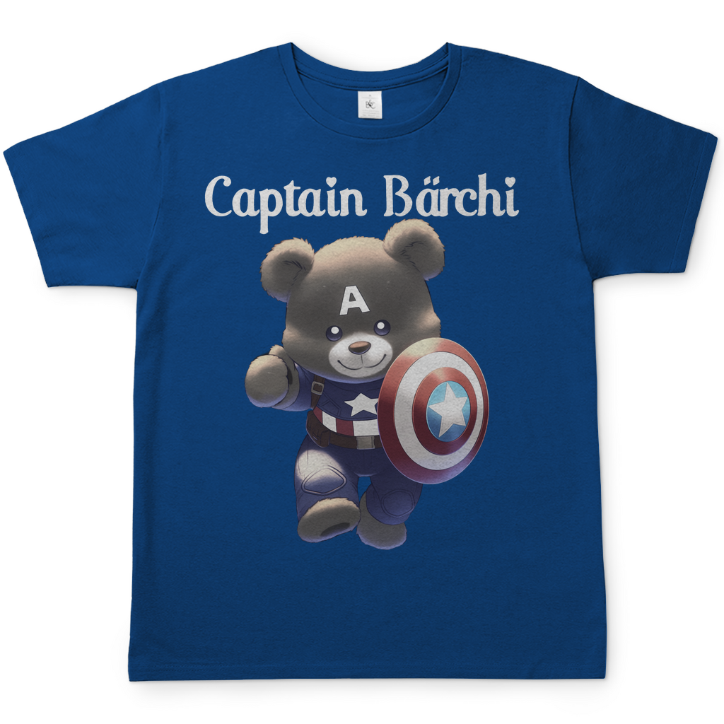 Captain Bärchi - Glücksbärchi - Herren Shirt Royal Blue