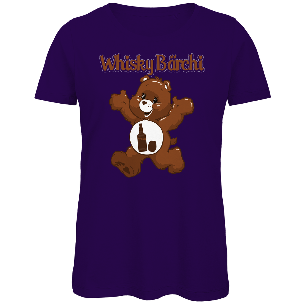 Whisky Bärchi - Glücksbärchi - Damen Premium Bio T-Shirt Urban Purple