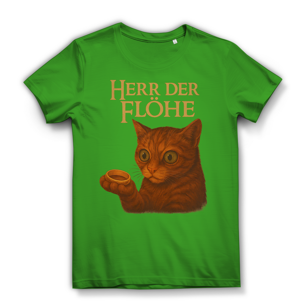 Herr der Flöhe - Damen Premium Bio T-Shirt Real Green