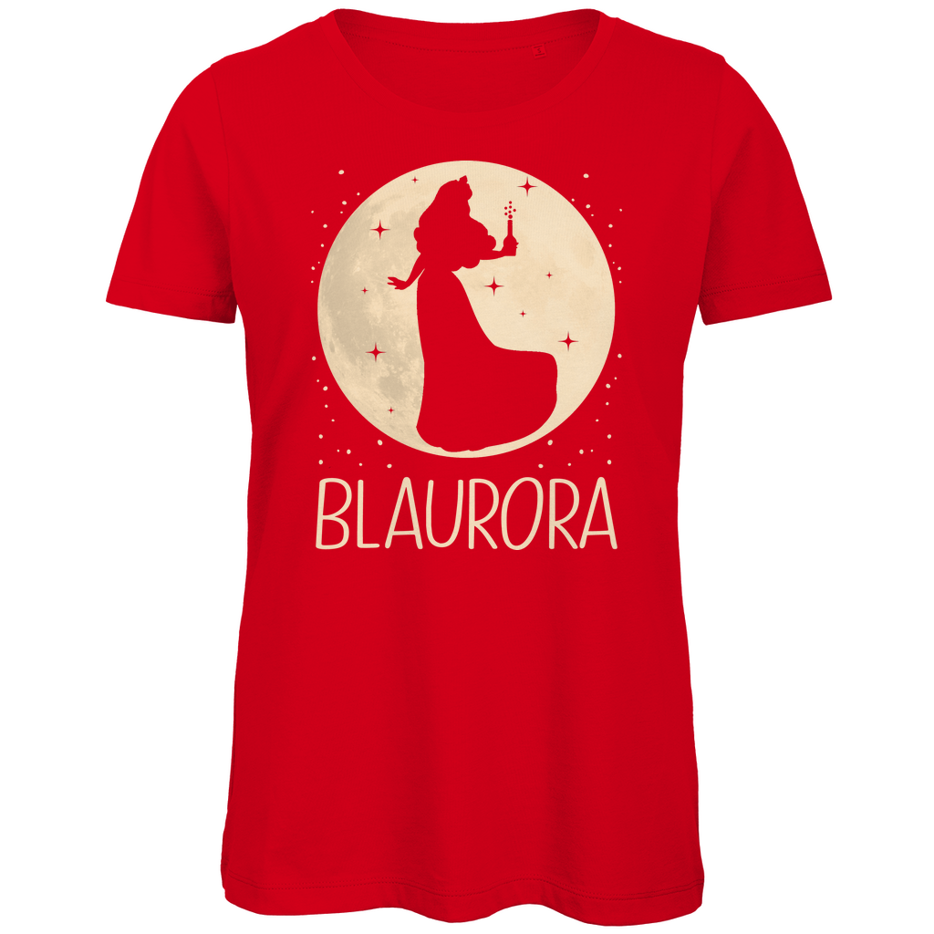 Mond Prinzessin - Blaurora - Damen Premium Bio T-Shirt