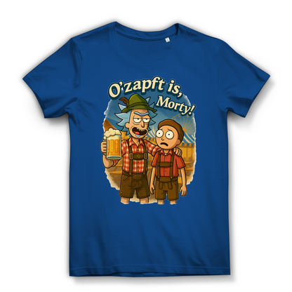 O´Zapft is Morty! Rick &amp; Morty Oktoberfest Bier - Damen Premium Bio T-Shirt