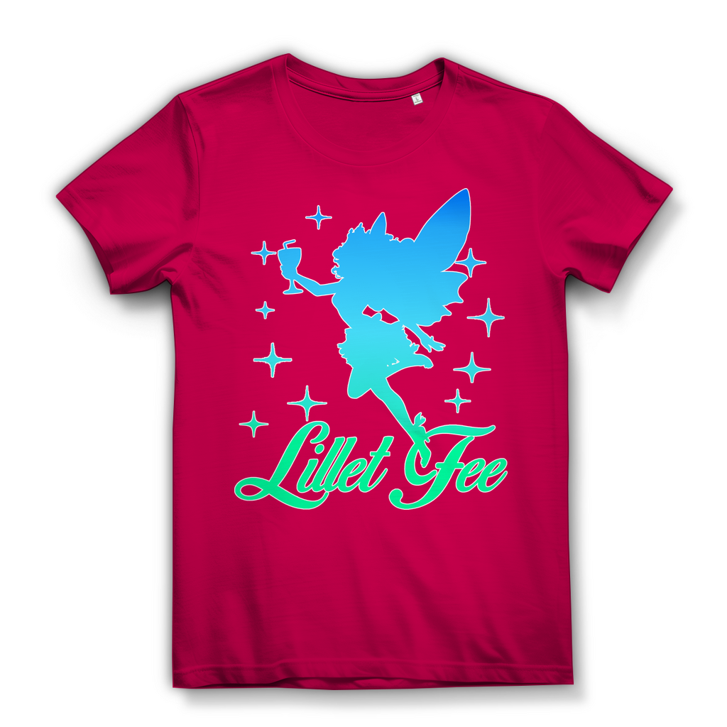 Lillet Fee - Damen Premium Bio T-Shirt Fuchsia