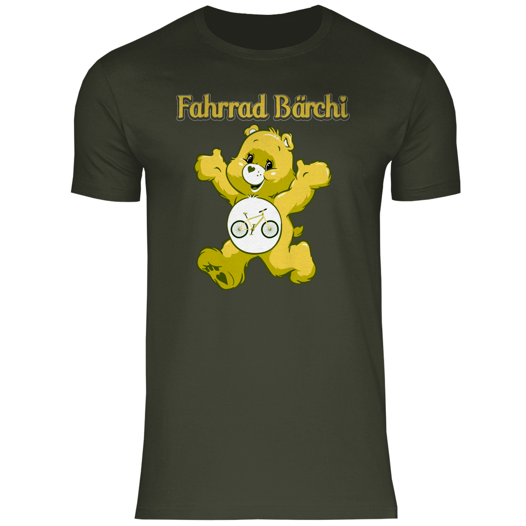 Fahrrad Bärchi - Glücksbärchi - Herren Shirt Urban Khaki