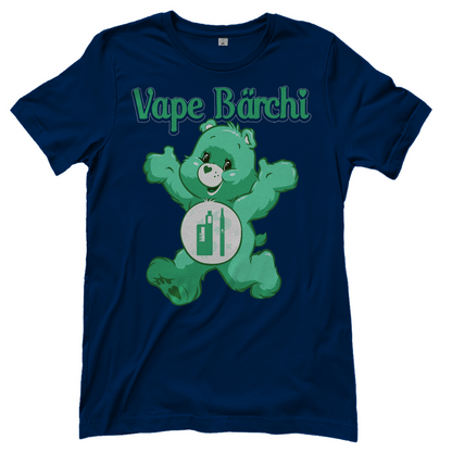 Vape Bärchi - Glücksbärchi - Damenshirt Navy