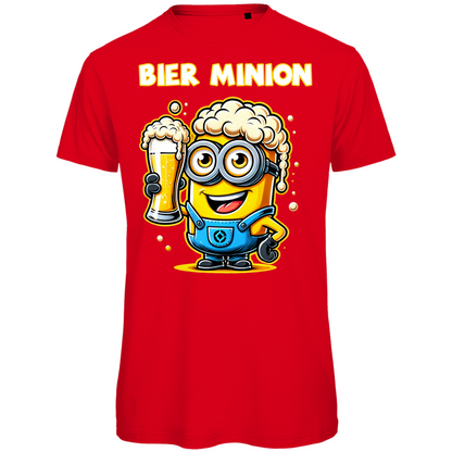 Bier Minion - Herren Premium Bio T-Shirt