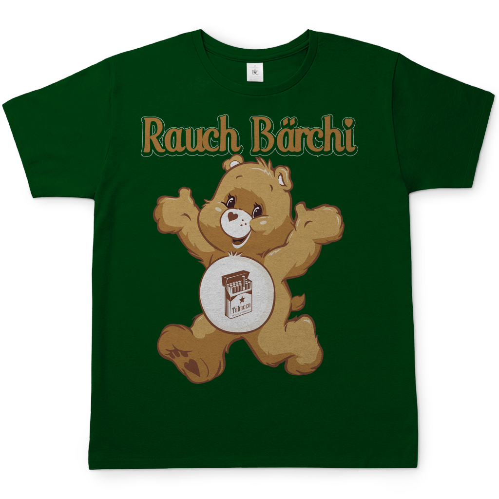 Rauch Bärchi - Glücksbärchi - Herren Shirt Bottle Green