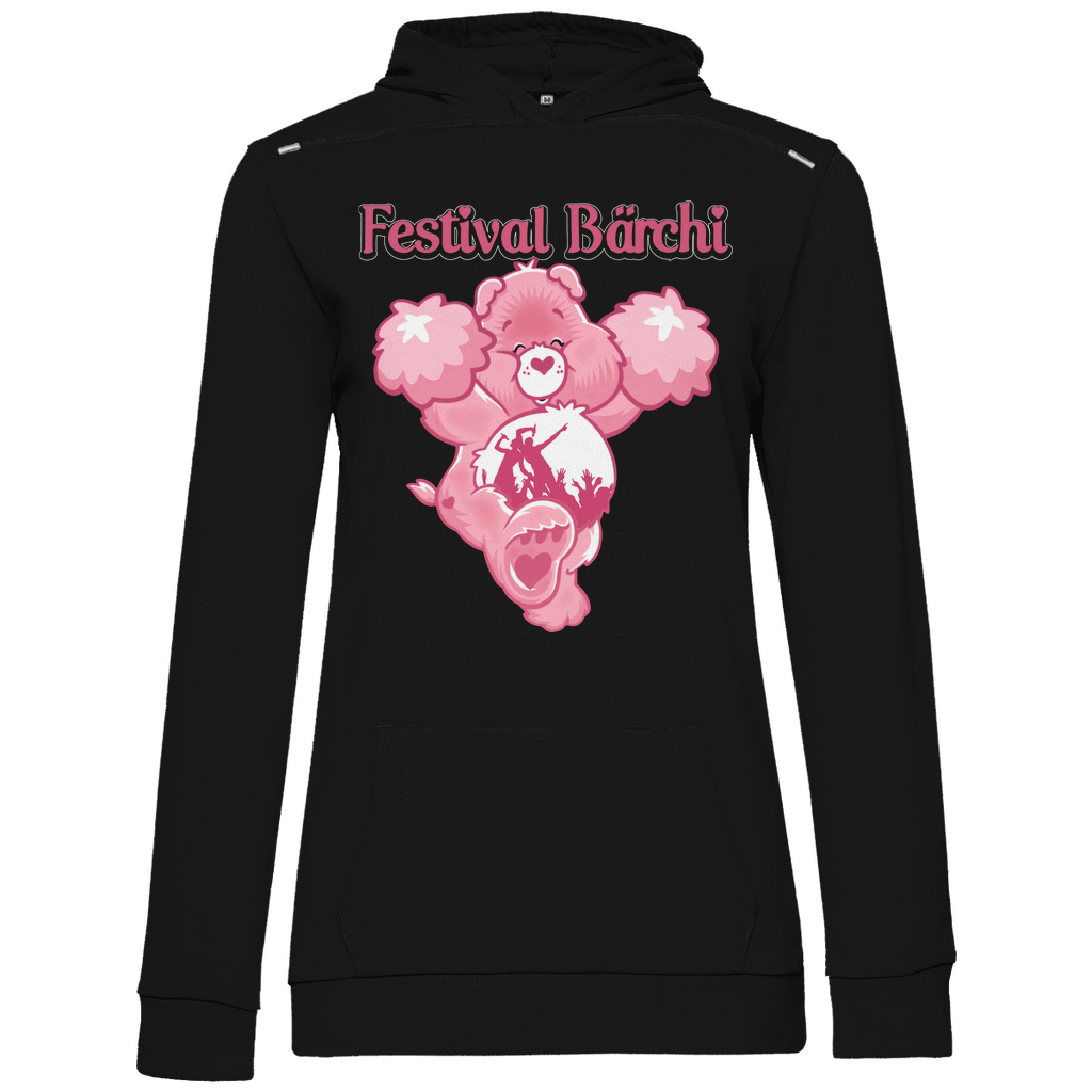 Festival Bärchi - Glücksbärchi - Damen Hoodie Black