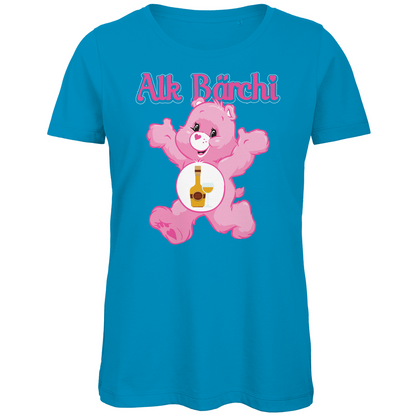 Alk Bärchi - Glücksbärchi - Damen Premium Bio T-Shirt Atoll
