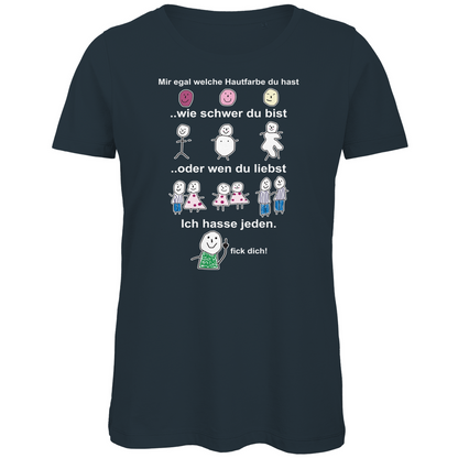 Mir egal welche Hautfarbe du hast - Damen Premium Bio T-Shirt