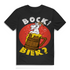 Bock auf Bier? Shirt für Männer – Lustiges Bockbier T-Shirt mit Ziege Motiv Black