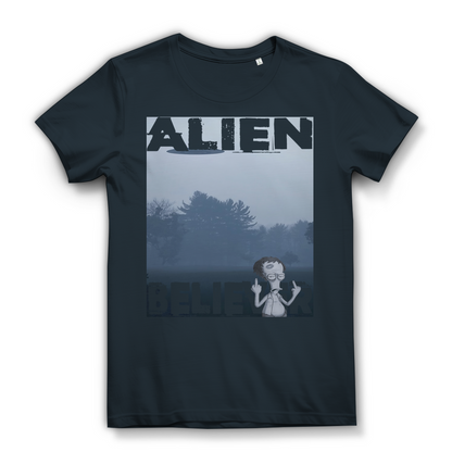 Alien Believer Roger - Damen Premium Bio T-Shirt