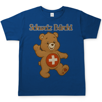 Schweiz Bärchi - Glücksbärchi - Herren T-Shirt