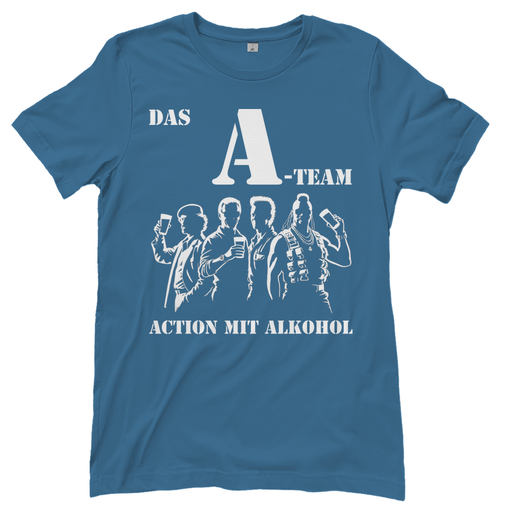 Das A-Team Action mit Alkohol - Damenshirt