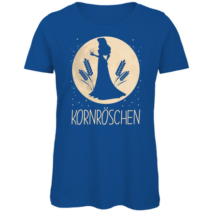Mond Prinzessin - Kornröschen - Damen Premium Bio T-Shirt Royal Blue