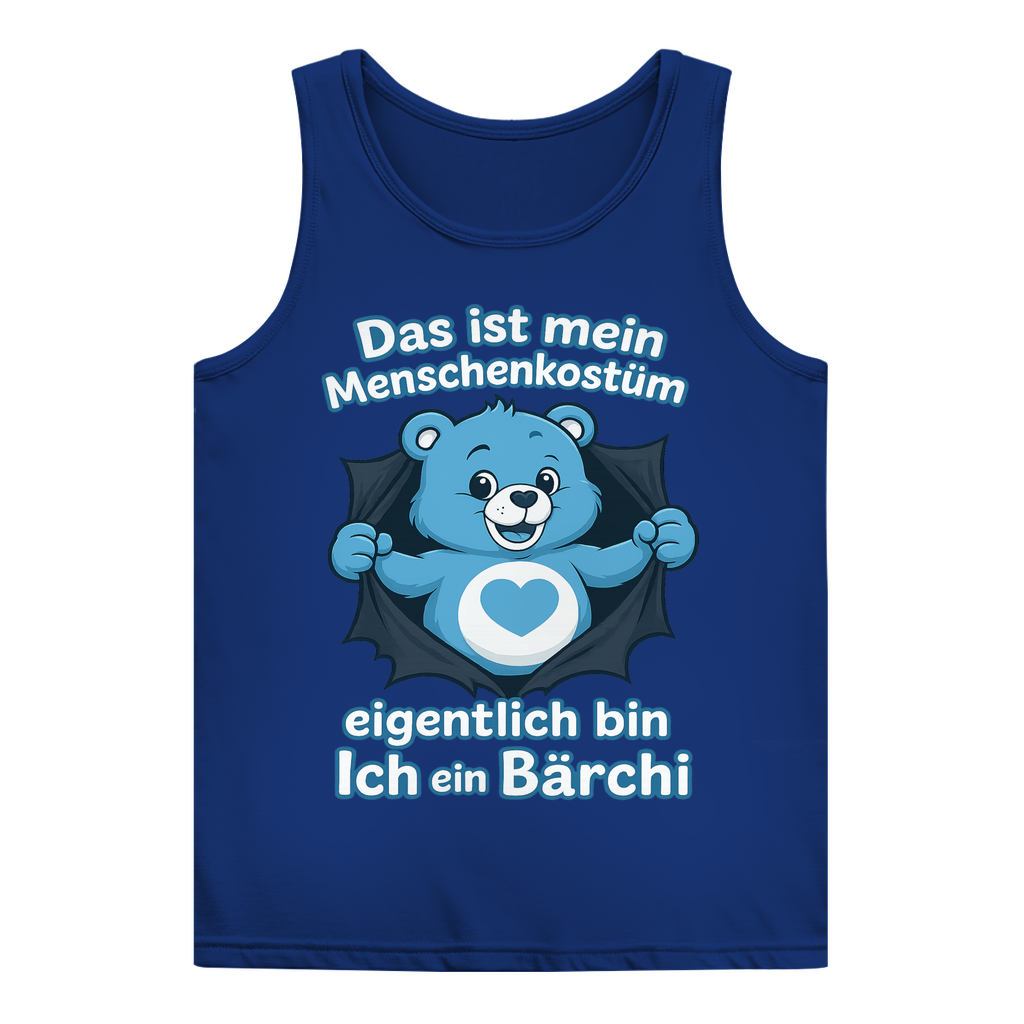 Damen Basic Tank Top Menschenkostüm eigentlich bin ich ein Bärchi