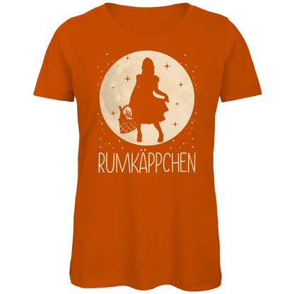 Mond Prinzessin - Rumkäppchen - Damen Premium Bio T-Shirt Urban Orange