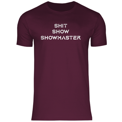 Shit Show Showmaster - Herren Shirt Burgundy