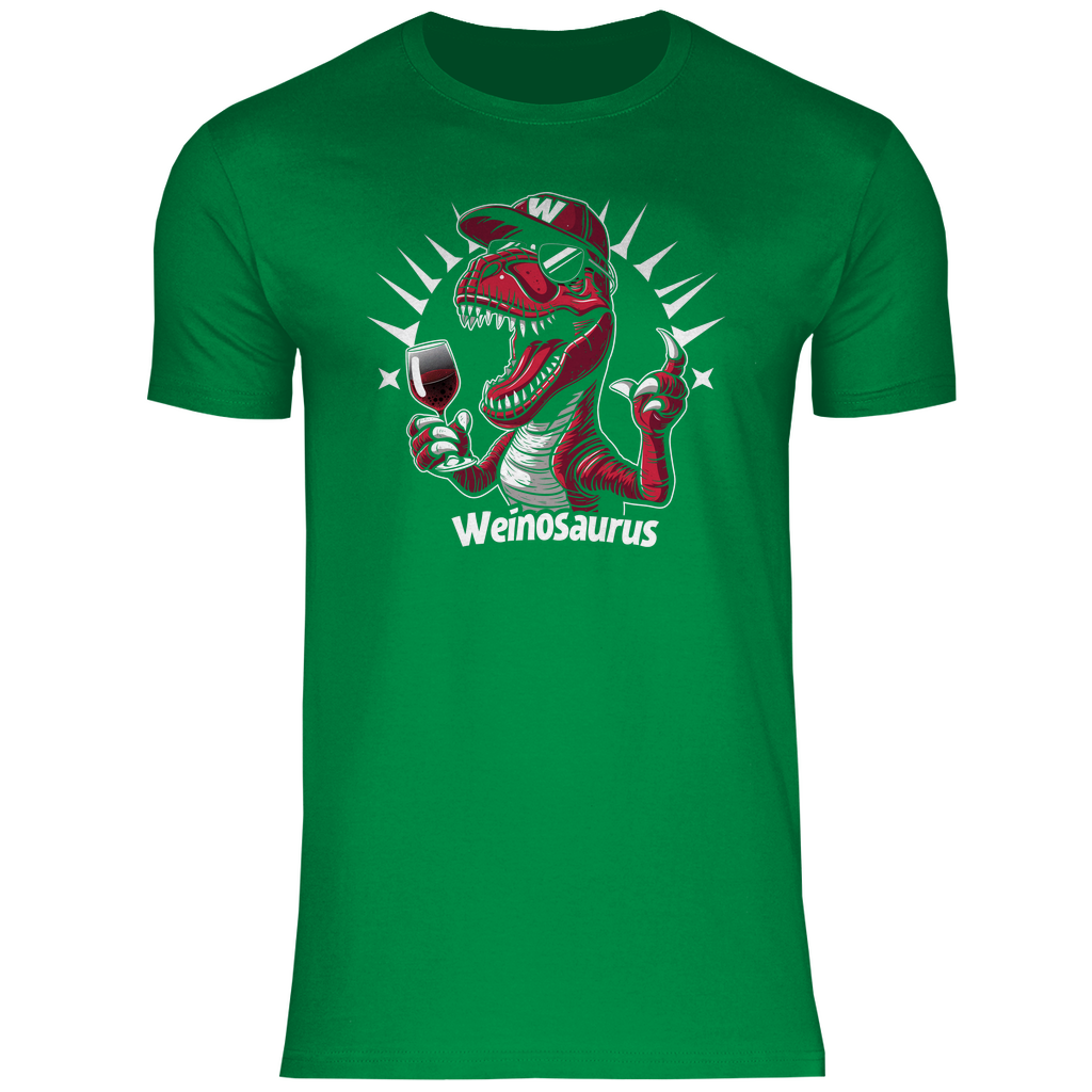 Weinosaurus - Herren Shirt Kelly Green