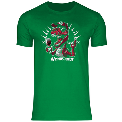 Weinosaurus - Herren Shirt Kelly Green