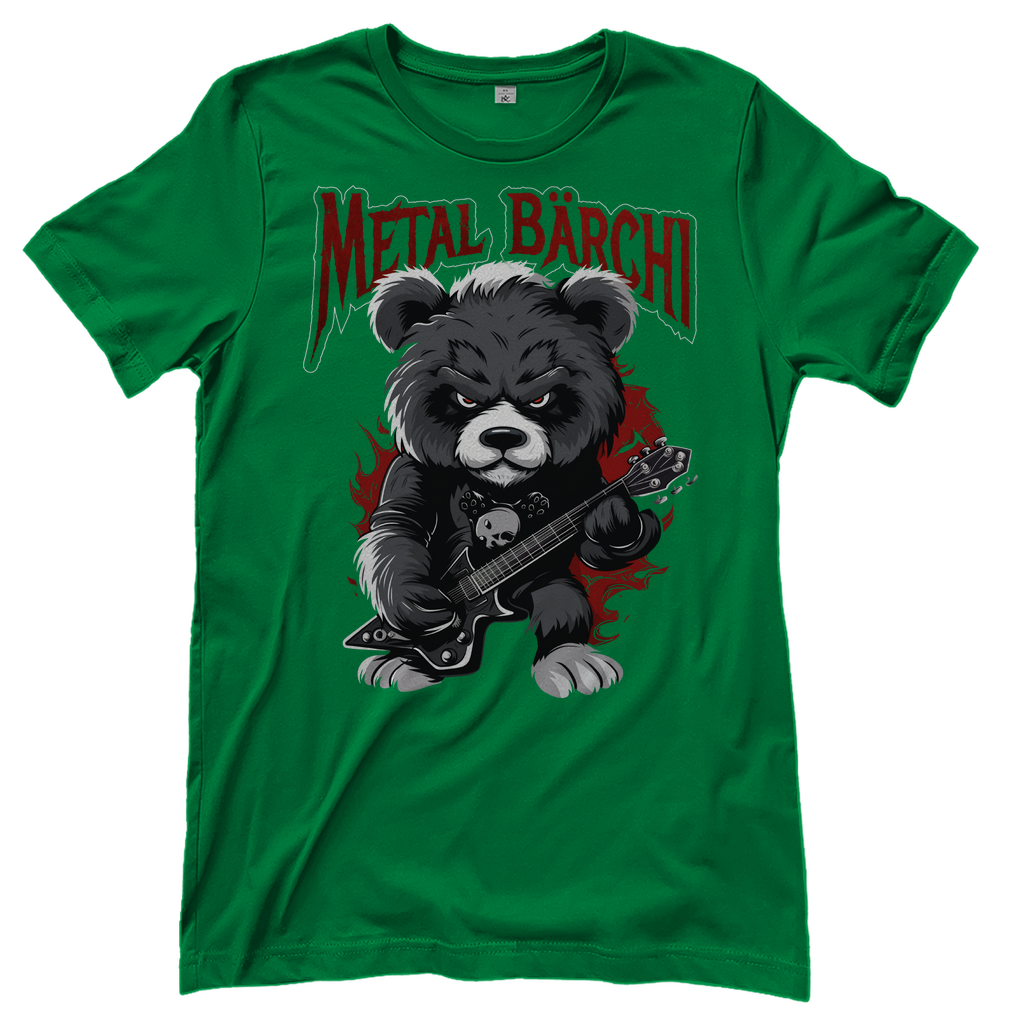 Metal Bärchi - Glücksbärchi - Damenshirt Kelly Green