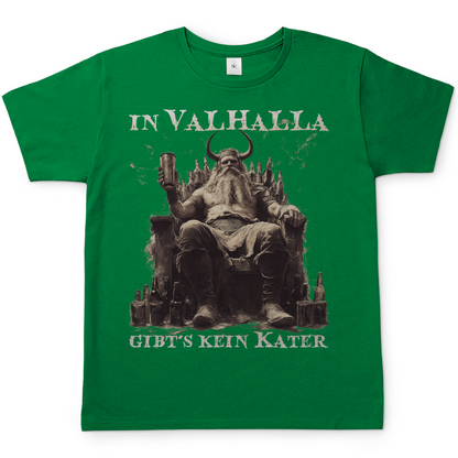 In Valhalla gibt´s kein Kater - Herren Shirt Kelly Green