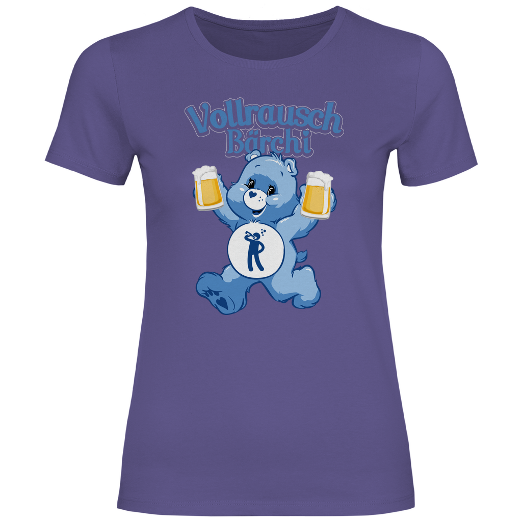 Vollrausch Bärchi - Glücksbärchi - Damenshirt Millennial Lilac