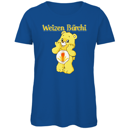 Weizen Bärchi - Glücksbärchi - Damen Premium Bio T-Shirt Royal Blue