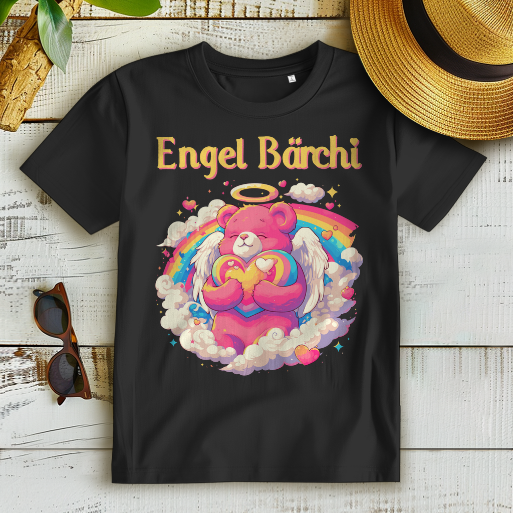 Engel Bärchi Glücksbärchi - Damen Premium Bio T-Shirt
