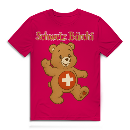 Schweiz Bärchi - Glücksbärchi - Herren Premium Bio T-Shirt