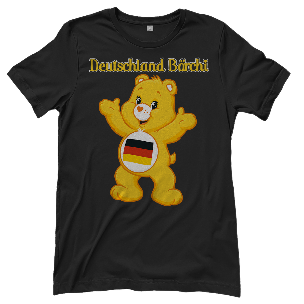 Deutschland Bärchi - Glücksbärchi - Damen T-Shirt Black