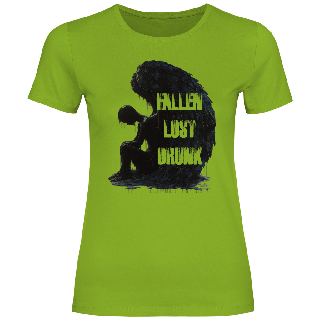 Fallen Lost Drunk Angel - Damenshirt