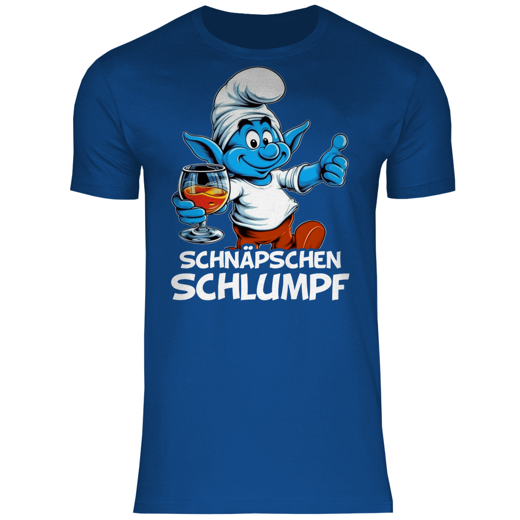 Schnäpschen Schlumpf Grafik - Herren Shirt
