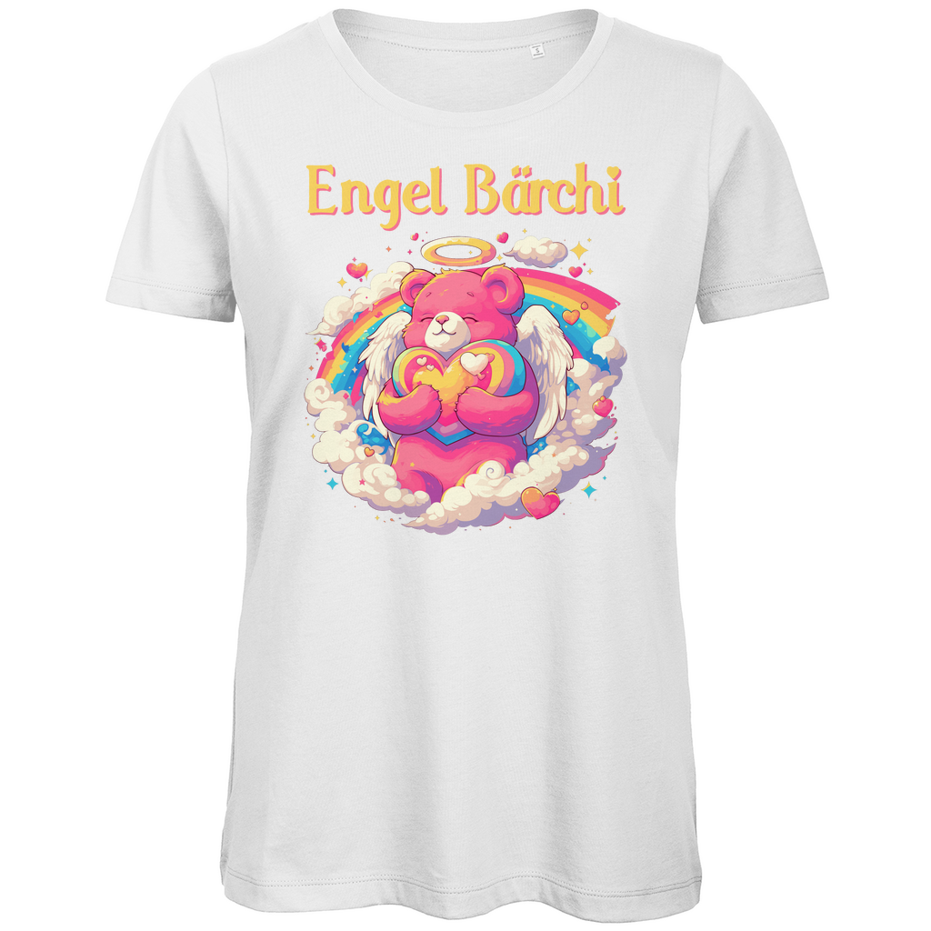Engel Bärchi - Glücksbärchi - Damen Premium Bio T-Shirt White