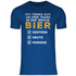 Ich trinke nur an drei Tagen in der Woche Bier - Herren Shirt Royal Blue
