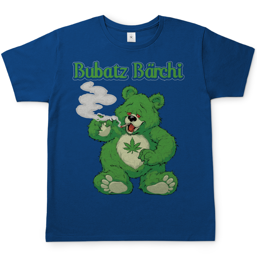 Bubatz Bärchi - Glücksbärchi - Herren Shirt Royal Blue