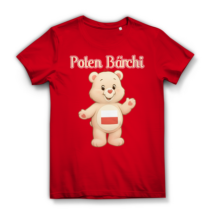 Polen Bärchi - Glücksbärchi - Damen Premium Bio T-Shirt