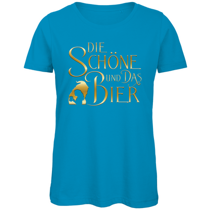 Die Schöne und das Biest Bier - Damen Premium Bio T-Shirt